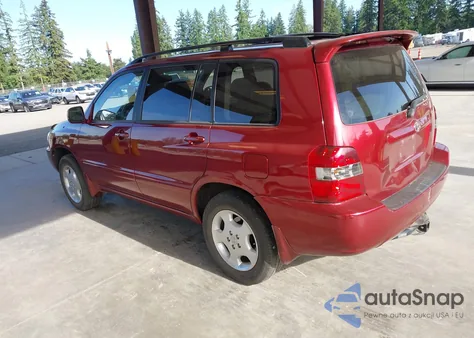 2005 Toyota Highlander Limited V6 z USA, uszkodzony, nr VIN JTEEP21AX50093780